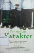 Pendidikan Karakter: Implementasi Aswaja Sebagai Nilai Pendidikan Karakter