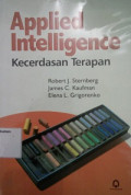 Aplied Intelligence (Kecerdasan Terapan)