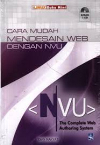 Cara Mudah Mendesain Web dengan NVU