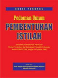 Pedoman Umum Pembentukan Istilah