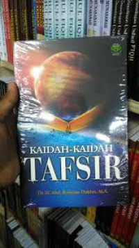 Kaidah-Kaidah Tafsir