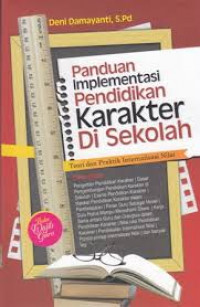 Panduan Implementasi Pendidikan Karakter di Sekolah