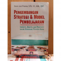 Pengembangan Strategi dan Model Pembelajaran