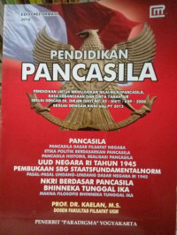 Pendidikan Pancasila