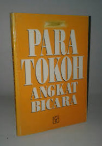 Para Tokoh Angkat Bicara