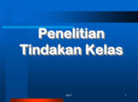 PTK PAI Konsep & Contoh Praktis Penelitian Tindakan Kelas Pendidikan Agama Islam