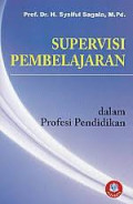 Supervisi Pembelajaran dalam Profesi Pendidikan