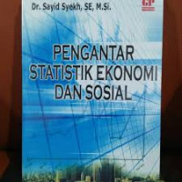 Pengantar Statsitik Ekonomi dan Sosial