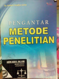 Pengantar Metode Penelitian