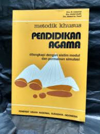 Methodik Khusus Pendidikan Agama