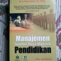 MANAJEMEN SUMBER DAYA MANUSIA PENDIDIKAN