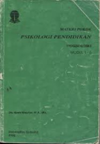 Image of Materi Pokok Psikologi Pendidikan