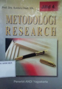 Image of Metodologi Research Jilid 4