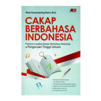 Image of Cakap Berbahasa Indonesia Panduan Lengkap Belajar Berbahasa Indonesia di Perguruan Tinggi Umum