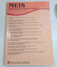 Image of MEIS (Jurnal Middle East And Islamic Studies)