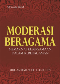 Image of Moderasi Beragama