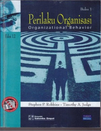 Image of PERILAKU ORGANISASI (ORGANIZATIONAL BEHAVIOR)