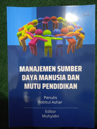 Image of Manajemen Sumber Daya Manusia danMtu Pendidikan