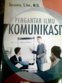 Image of Pengantar Ilmu Komunikasi
