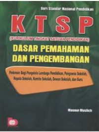 Image of KTSP Pembelajaran Berbasis Kompetensi dan Kontekstual