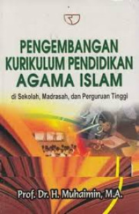 Image of Pengembangan Kurikulum Pendidikan Agama Islam
