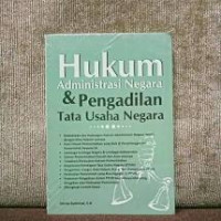 Image of Hukum administrasi Negara & Pengadilan tata usaha negara