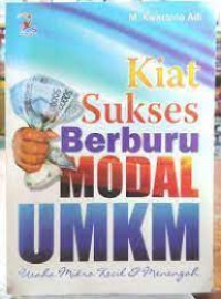 Image of Kiat Sukses Berburu Modal UMKM