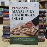 Image of Pengantar Manajemen Pendidikan Islam