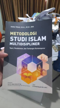 Image of METEDOLOGI STUDI ISLAM MULTIDISIPLINER 