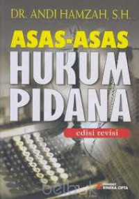 Image of Asas-Asas Hukum Pidana