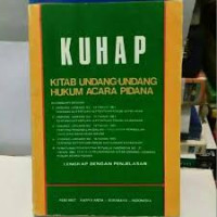 Image of Undang-Undang Republik Indonesia (Hukum Acara Pidana)