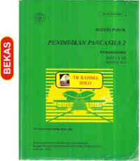Image of Materi Pokok Pendidikan Pancasila 2