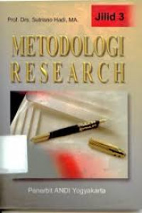 Image of Metodologi Research Jilid 3