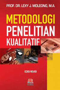 Image of Metodologi Penelitian Kualitatif