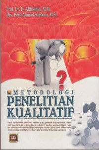 Image of Metodologi Penelitian Kualitatif