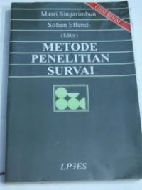 Image of Metode Penelitian Survai