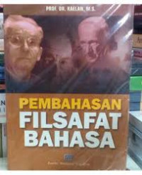 Image of Filsafat Bahasa