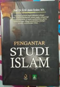 Image of Pengantar Studi Islam