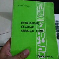 Image of Pengantar Sejarah Sebagai Ilmu